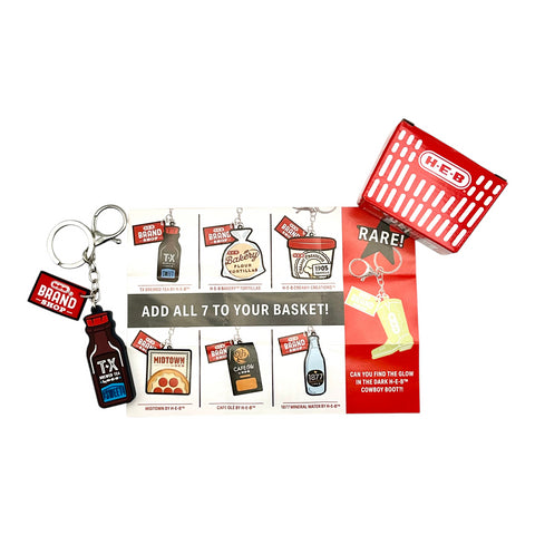 H-E-B Mystery Keychain
