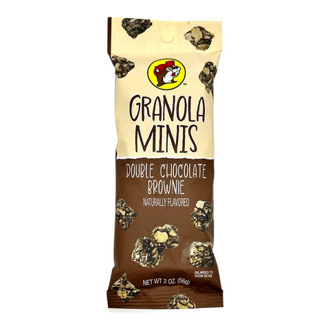 Buc-ee’s Granola Minis - Double Chocolate Brownie