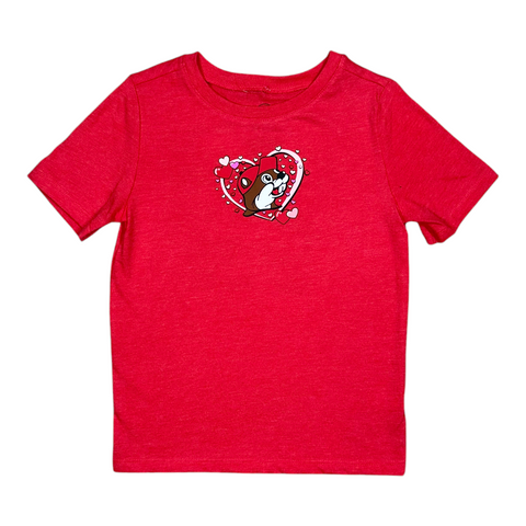 Buc-ee's Toddler 2026 Valentine's T-Shirt
