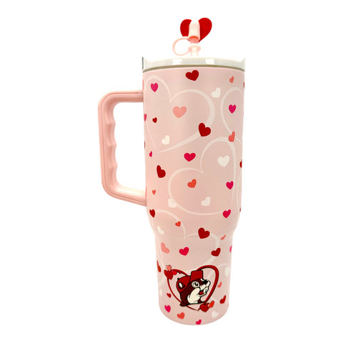 Valentine's Day 2026 Pink Tumbler - 40oz