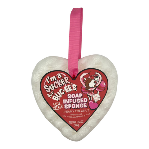 Valentine's Day Soap Infused Sponge