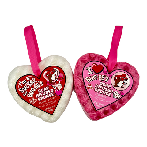 Valentine's Day Soap Infused Sponge