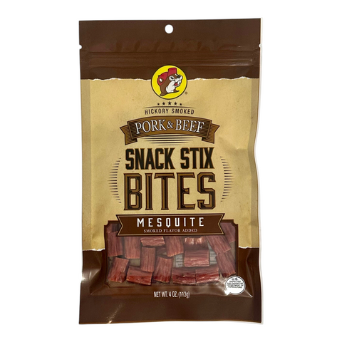 Buc-ee's Hickory Smoked Snack Stix Bites - Mesquite