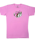 Buc-ee's graphic tee featuring whimsical beaver illustration and retro text