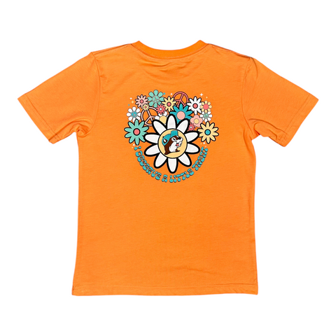 Buc-ee's vibrant tee featuring playful beaver design and colorful accents
