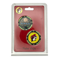 Buc-ee's collectible poker chips with beaver and dog designs