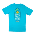 Buc-ee's women's tee featuring vibrant life is better text and beaver