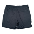 Buc-ee's black athletic shorts featuring drawstring waist and back pocket