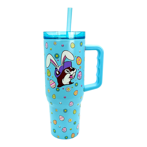 Buc-ee's light blue insulated tumbler - 40oz capacity