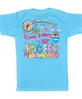 Buc-ee's Light Blue T-Shirt - festive Easter design