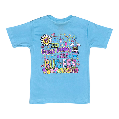 Buc-ee's light blue youth t-shirt - Soft cotton fabric for comfort