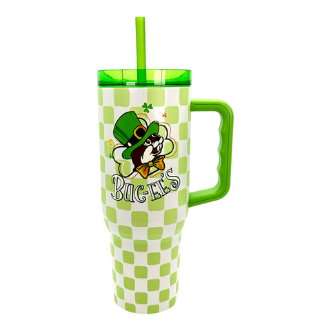 Buc-ee's light green insulated tumbler - 40oz capacity