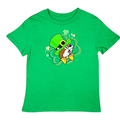 Buc-ee's green youth t-shirt - "Irish I were at Buc-ee's" text