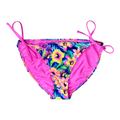 Buc-ee's pink bikini bottom - tropical floral design