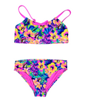 Buc-ee's multi-colored swimsuit - youth two-piece set