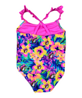 Buc-ee's pink infant swimsuit - comfortable nylon blend