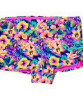 Buc-ee's tropical floral swim shorts - midrise fit