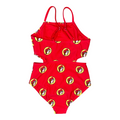 Buc-ee's red one-piece swimsuit - comfortable fit