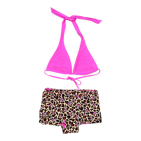 Buc-ee's midrise swim shorts - comfortable fabric