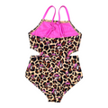 Buc-ee's pink leopard one-piece - perfect for summer fun