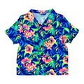 Buc-ee's tropical toddler camp shirt - button-up design