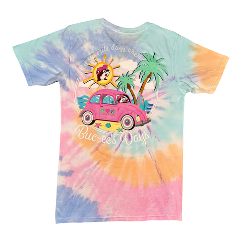 Buc-ee's "My Favorite Days Are Buc-ee's Days" Tie-dye T-Shirt