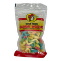 Buc-ee's multi-color gummi worms - chewy candy treat