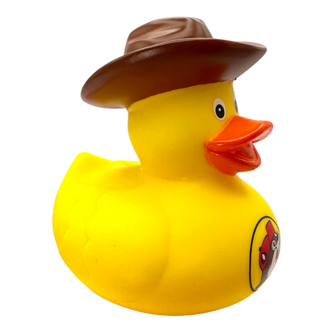 Buc-ee's novelty rubber duck - playful bath companion