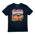 Buc-ee's black t-shirt - NASCAR Roadtrippin' graphic