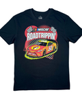 Buc-ee's black t-shirt - NASCAR Roadtrippin' graphic