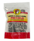 Buc-ee's Cookies & Cream Flavored Pretzels - 8oz bag