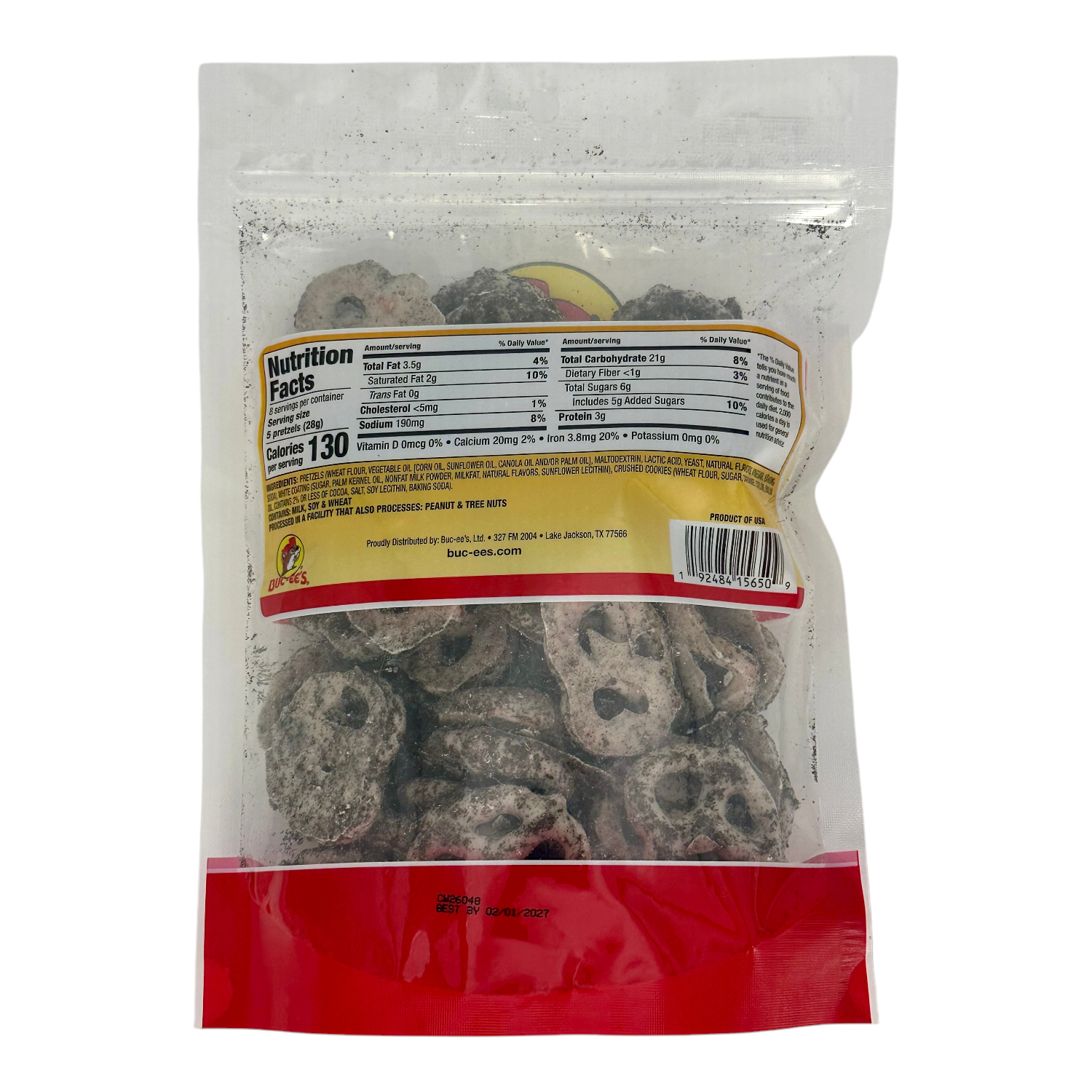 Buc-ee's Cookies & Cream Flavored Pretzels - 8oz – TrueTexasMerch