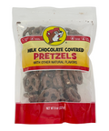 Buc-ee's brown pretzels - milk chocolate covered snack