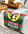 Buc-ee's Christmas 2026 Famous Beaver Blanket