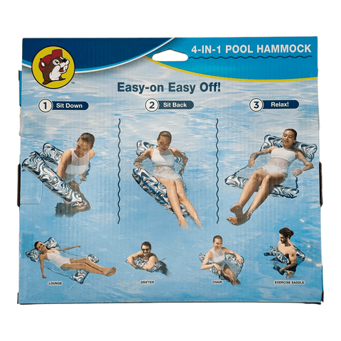 Buc-ee’s 4-in-1 Pool Hammock