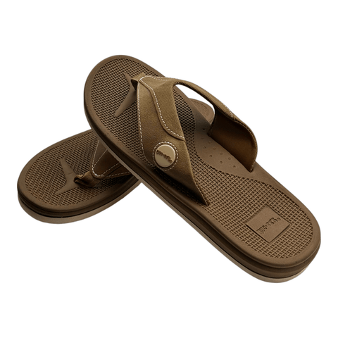 Buc-ee's Men Flip Flop Sandal - Camel