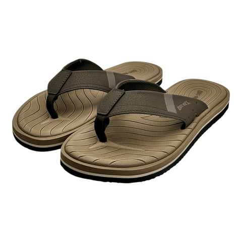 Buc-ee's Men Flip Flop Sandal - Tan