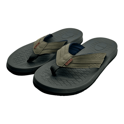 Buc-ee's Men Flip Flop Sandal - Charcoal