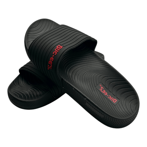 Buc-ee's Adult Unisex Slides - Black