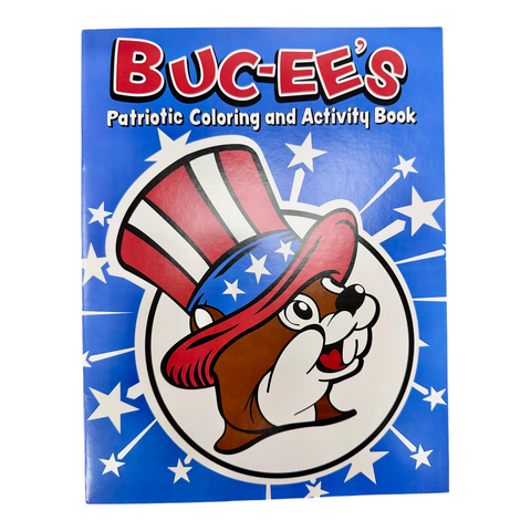 Buc-ee’s 4th of July Coloring & Activity Book with 32 Sheets