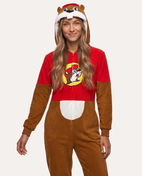 Adult Buc-ee Beaver Onesie Union Suit
