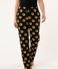 Adult Classic Black & Yellow Logo Pajama Lounge Pants