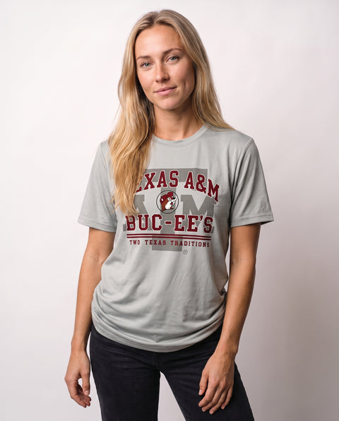 Buc-ee's Adult Texas A&M Performance T-Shirt