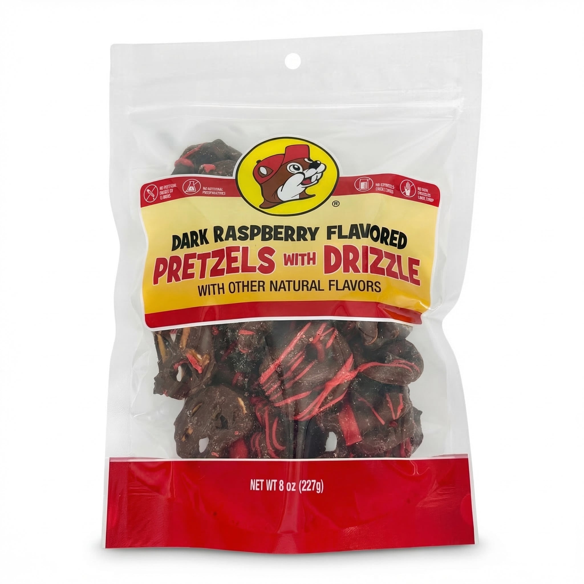Buc-ee's Flavored Pretzels - Dark Raspberry – TrueTexasMerch