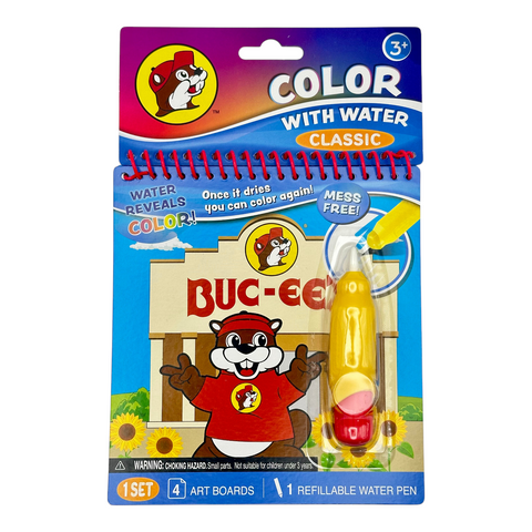 Buc-ee's Water Reveal Color Pads