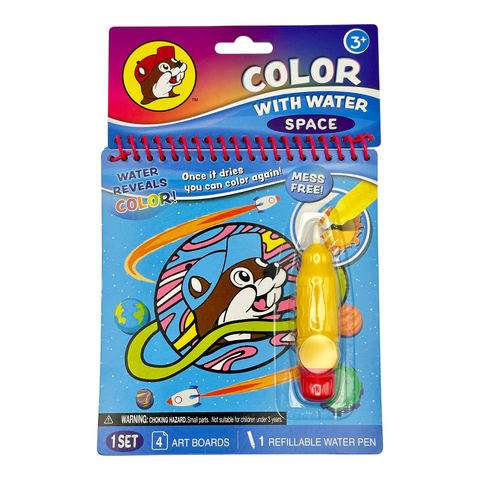 Buc-ee's Water Reveal Color Pads