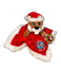 Red security blanket - soft fabric ensures comfort