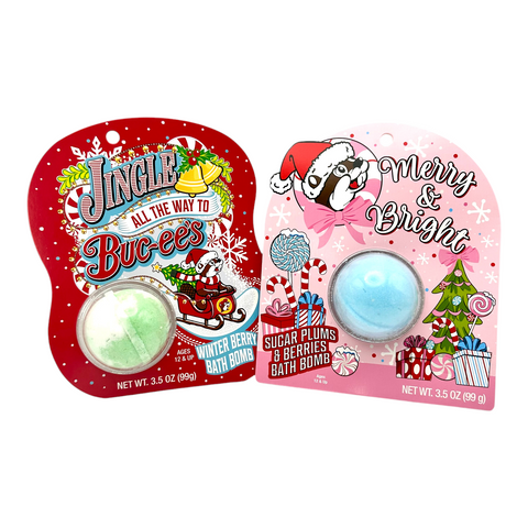 Buc-ee’s Christmas Coconut Milk Bath Bomb