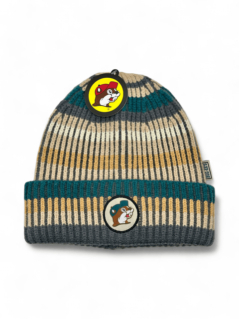 Adult Striped Knit Hat Beanie