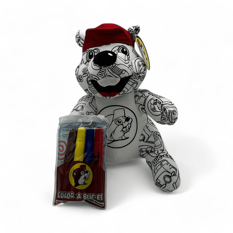 Color-A-Buc-ee Beaver Plush
